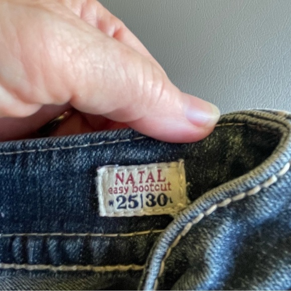 Mek Jeans Natalie Bootcut Light Factory Distressed – Size 25/30 - Picture 9 of 14